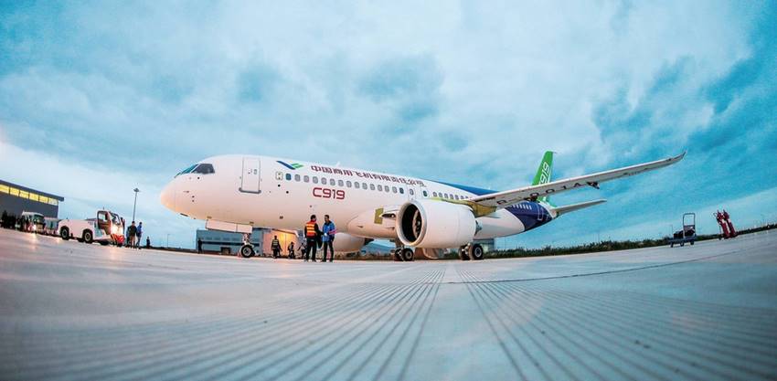 COMAC C-919 tercer prototipo