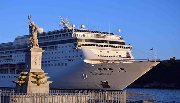 Cruceros alemanes en la habana