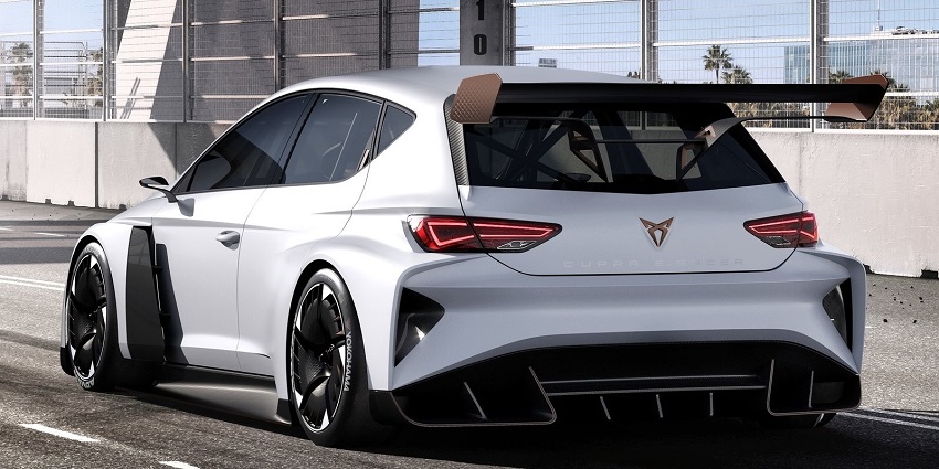 Cupra e-Racer parte Trasera