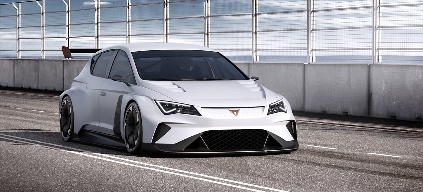 Cupra e-Racer de frente