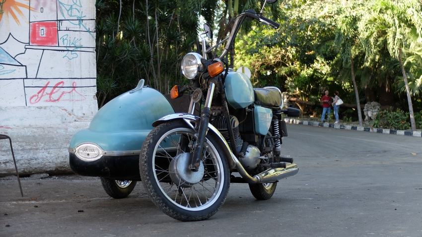 La moto de Silverio Villafranca