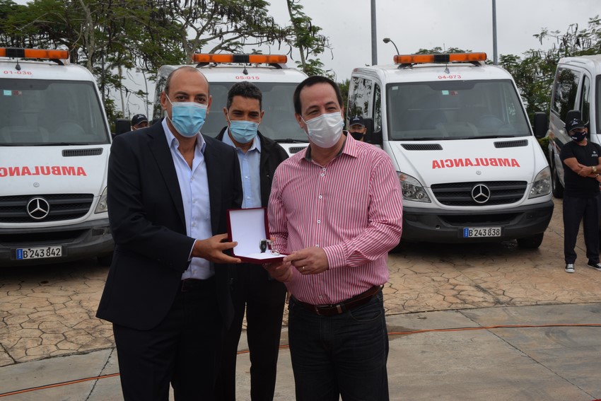 Entrega de Llaves Ambulancias Mercedes-Benz