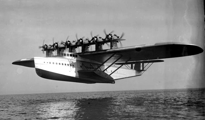 Dornier DO-X, el mayor avión del mundo
