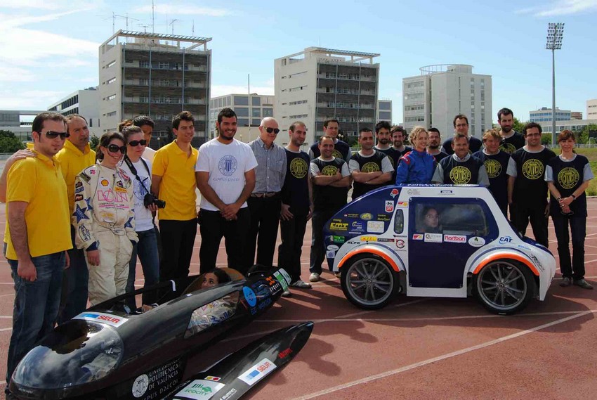 Exhibición de Vehículos de bajo consumo Eco marathon 2012