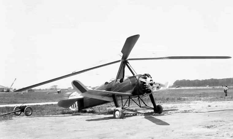 El autogiro fue invención del ingeniero español Juan de la Cierva