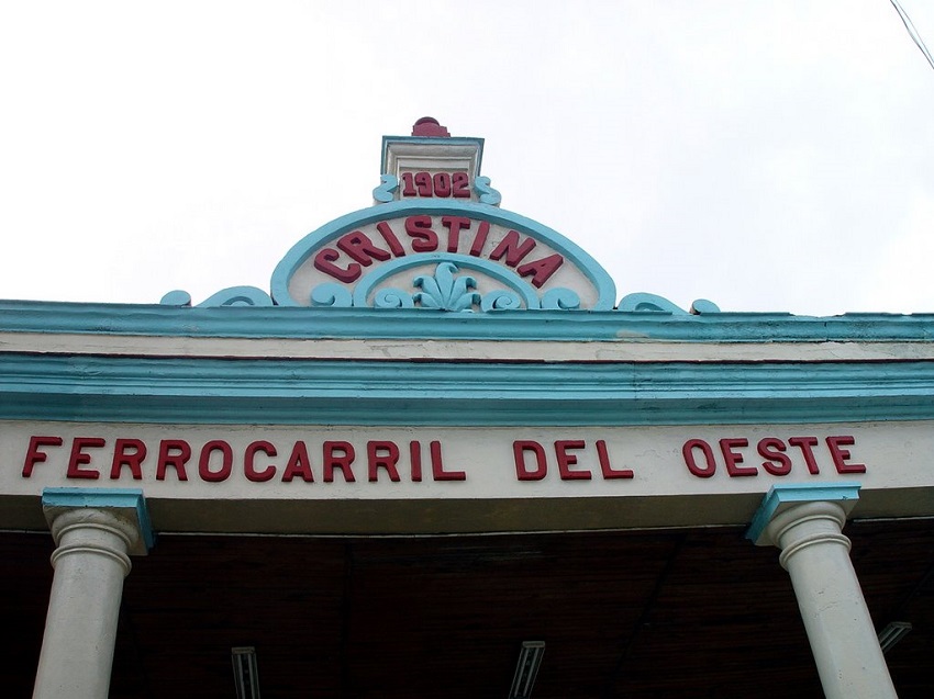 Estación de Cristina de los Ferrocarriles del Oeste, La Habana
