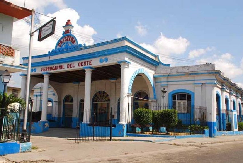 Estación de Cristina de los Ferrocarriles del Oeste,La Habana