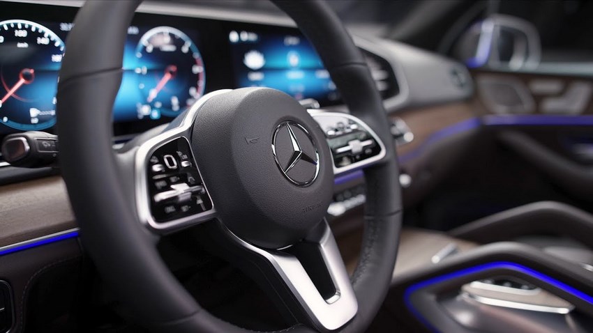 Interior del Mercedes Benz GLE 450 4MATIC