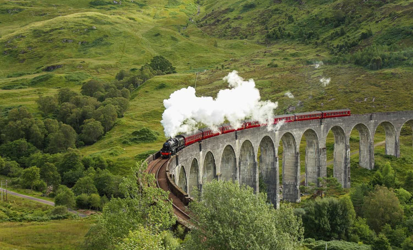 El tren de harry Potter