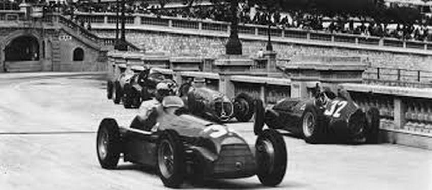 Ferrari en Gran Premio de Mónaco en 1950