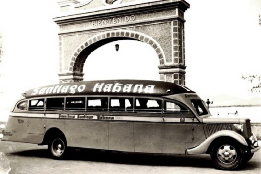 La Habana años 50, ómnibus de madera