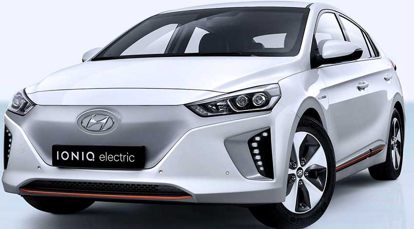 Hyundai Ioniq vista frontal