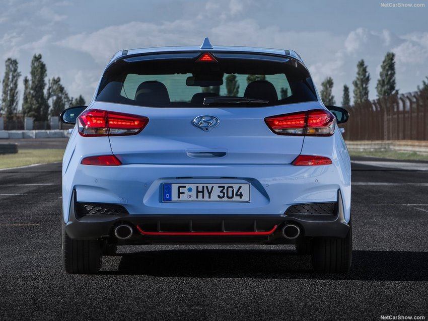 Parte trasera Hyundai i30 N