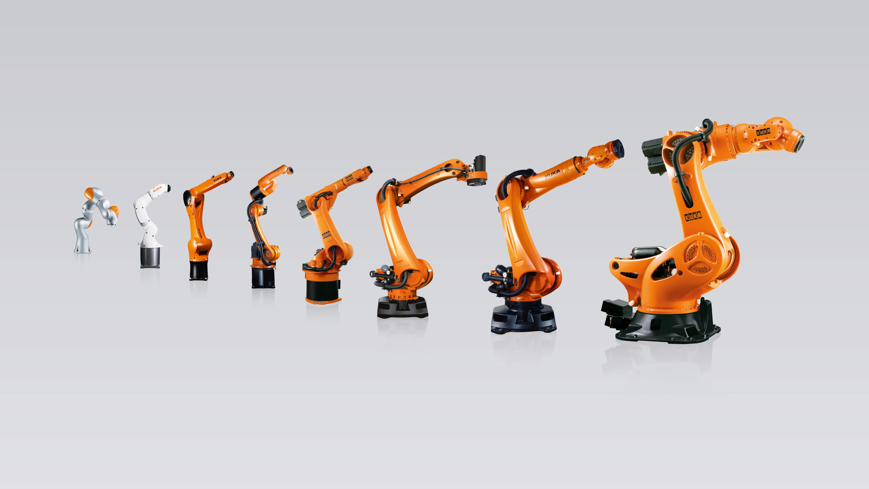 Gama de robots industriales de Kuka