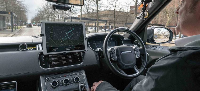 Interior del Jaguar-Land Rover