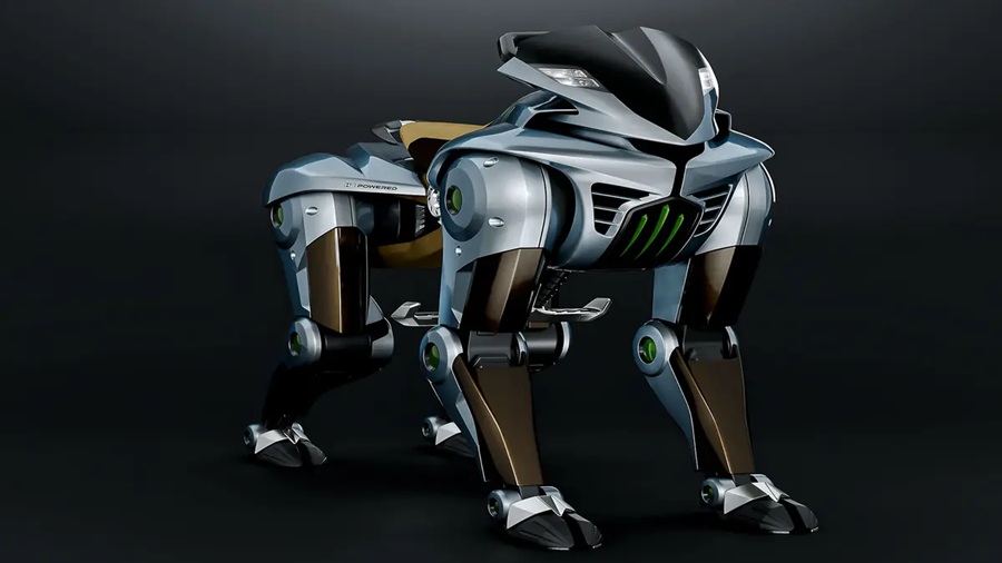 Japón diseña motos con patas para el 2050