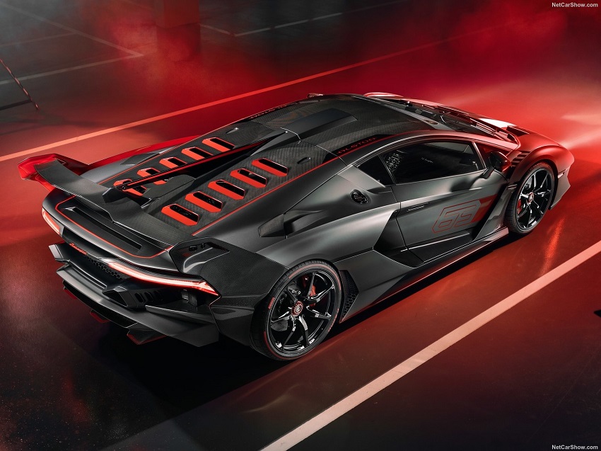 Parte trasera Lamborghini SC18