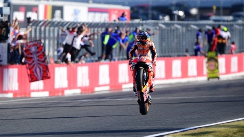 Marc Marquez Campeón del Mundial de Moto GP 2018