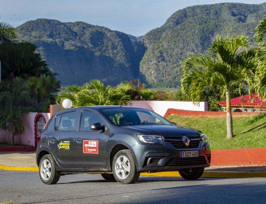 Renault Sandero de nuestro Viaje de Prueba