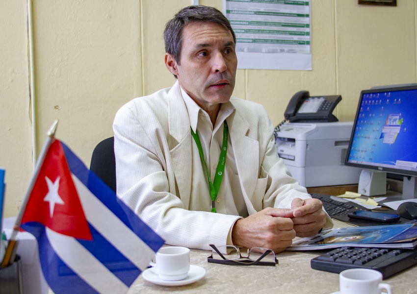 Mario Martínez López, decano de la Facultad de Ingeniería Mecánica de la Cujae