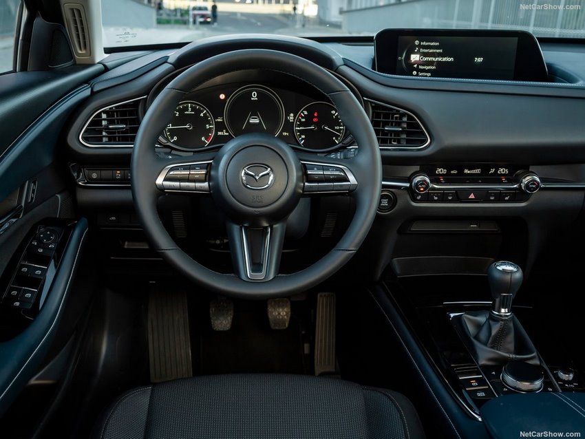 Interior del Mazda CX-30
