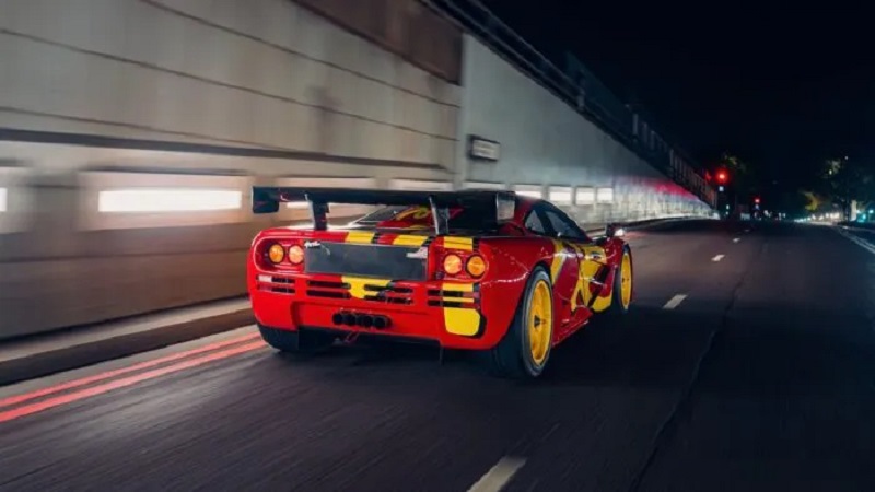 A subasta el McLaren F1 GTR que perteneció a Nick Mason