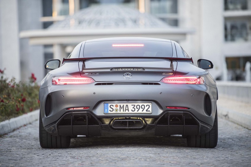 Parte trasera del Mercedes-AMG GT R PRO