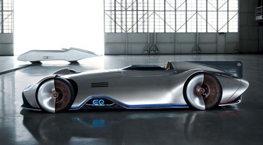 Mercedes-Benz Vision EQ Silver Arrow