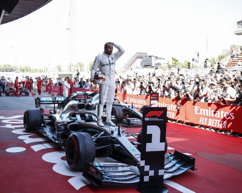Lewis Hamilton la figura de Mercedes AMG Petronas