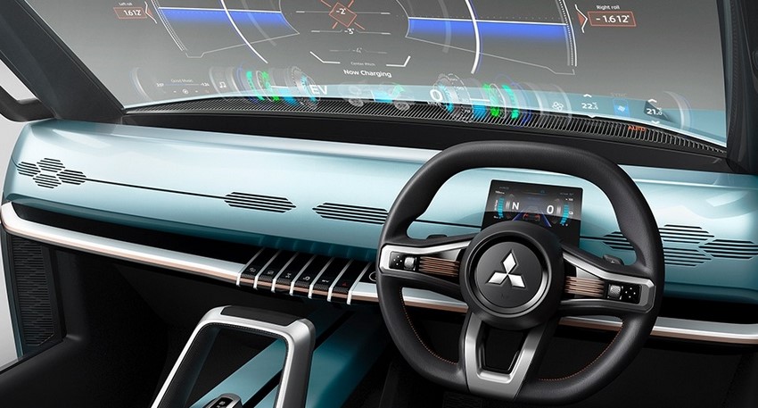 Mitsubishi mitech concept interior