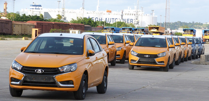 Lada Vesta, La Habana, Cuba