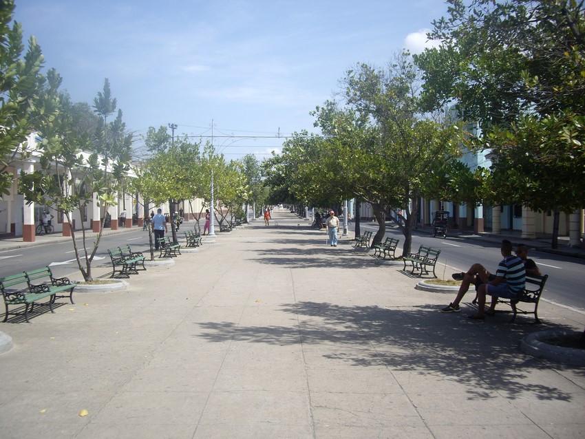 Cienfuegos y su Paseo del Prado