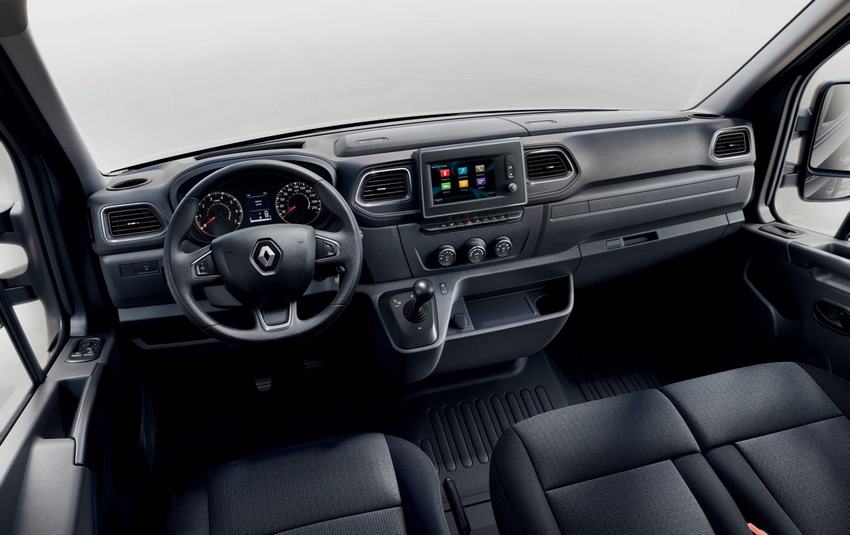 Interior del Renault Master