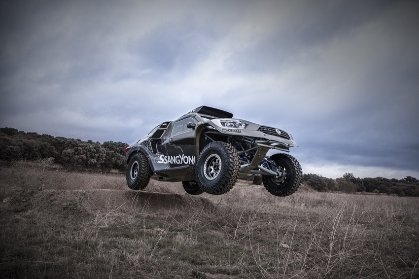 SsangYong Rexton DKR en acción