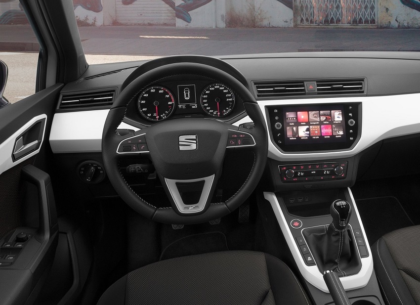 Interior del Seat Arona