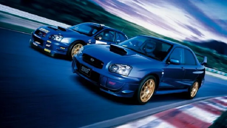 El origen fortuito de las llantas doradas de Subaru