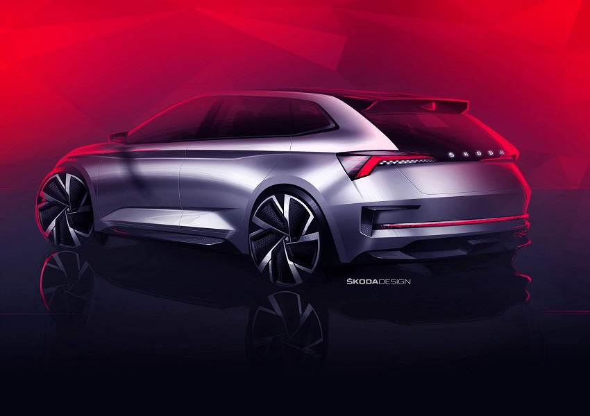 Skoda Vision RS en boceto