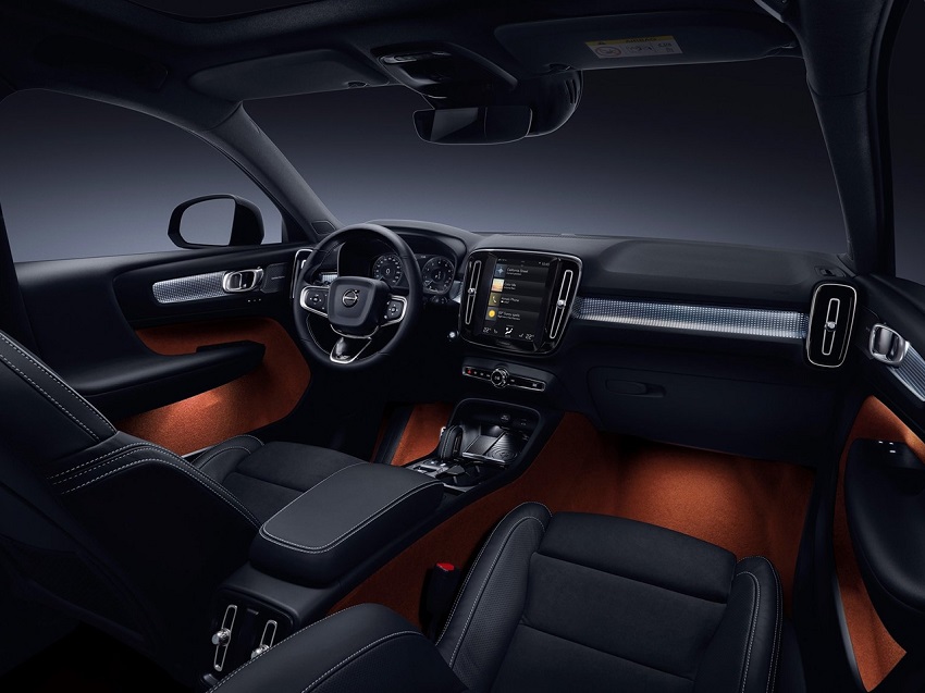 Interior del Volvo XC40