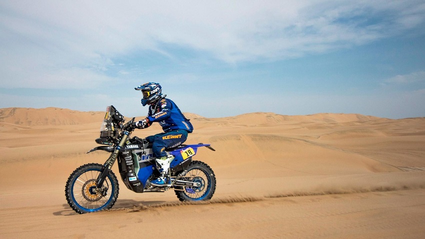 Xavier De Soultrait con Yamaha en Rally Dakar 2019