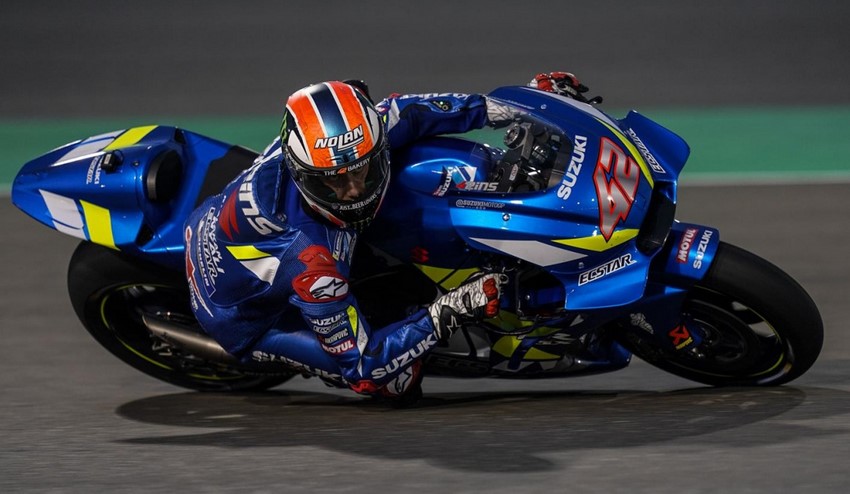 Alex Rins MotoGP 2019 en los test de Qatar
