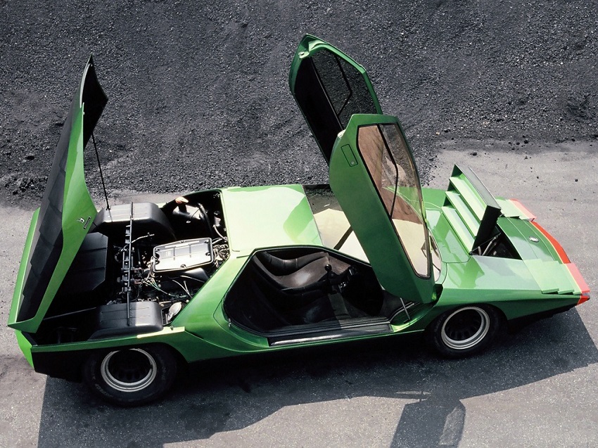 Alfa Romeo Carabo vista desde arriba