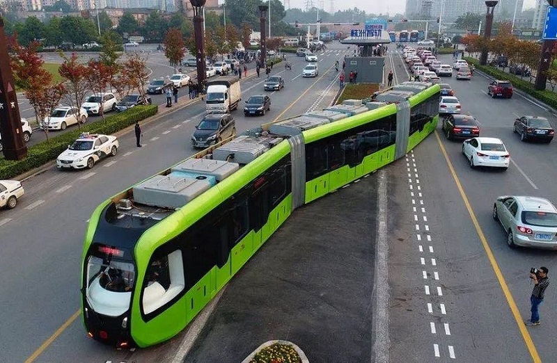 El tren sin rieles