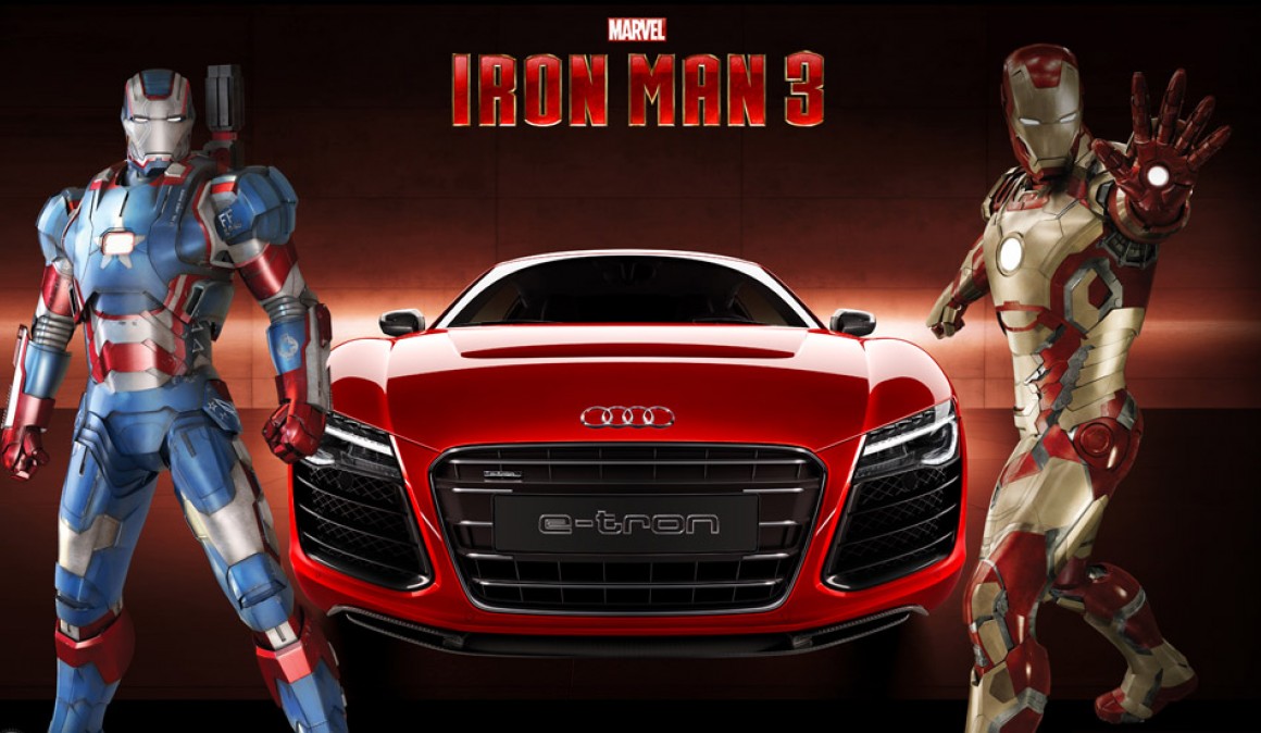 Audi R8 e-tron de Iron Man 3