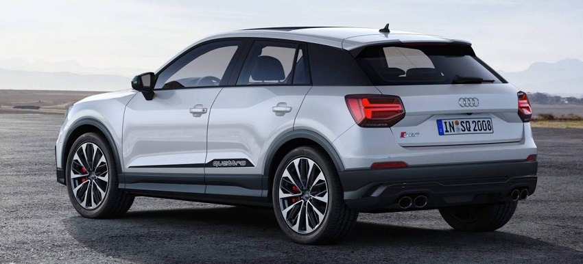 Audi SQ2 parte trasera