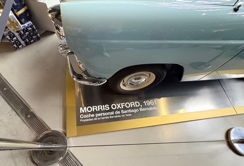 El Morris Oxford 1961 de Santiago Bernabéu
