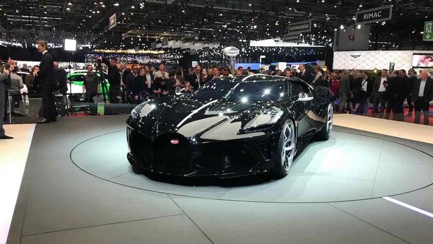 La Bugatti Voiture Noire en el Salón de Ginebra 2019