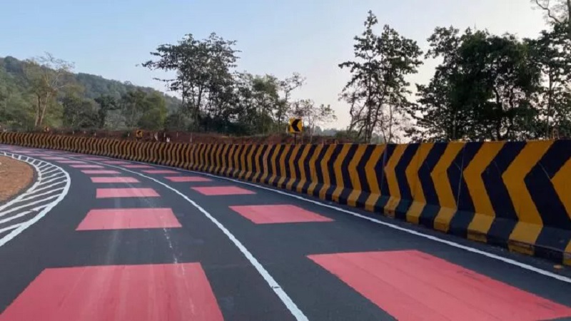Carretera roja en el Corazón de la India protege la fauna local 