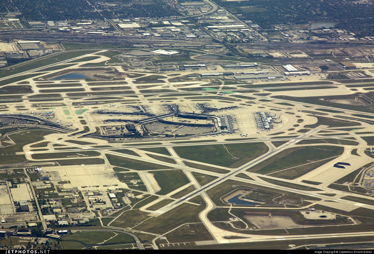 Aeropuerto O’ Hare. Chicago, Estados Unidos.