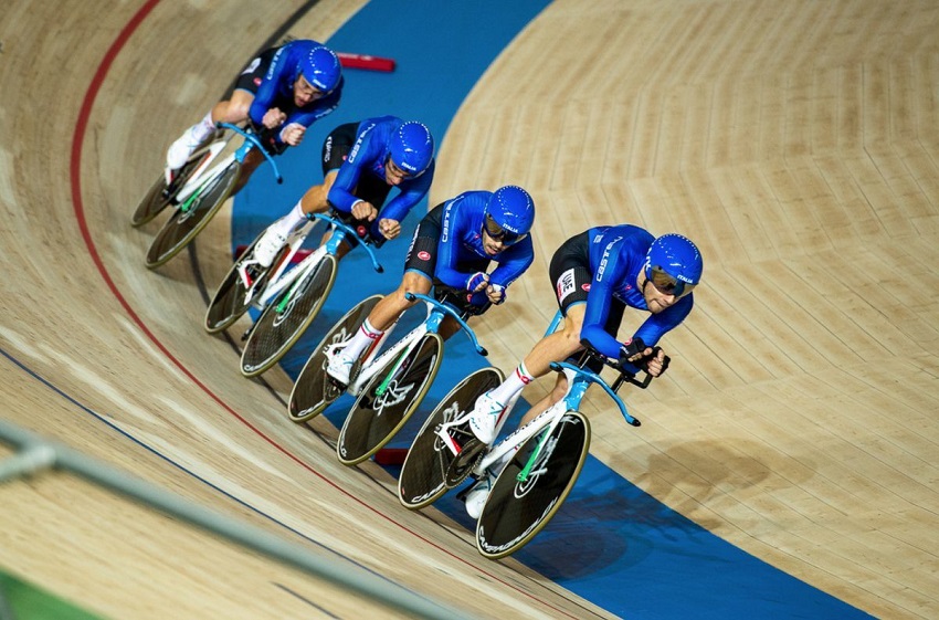 Competencia de ciclismo de pista