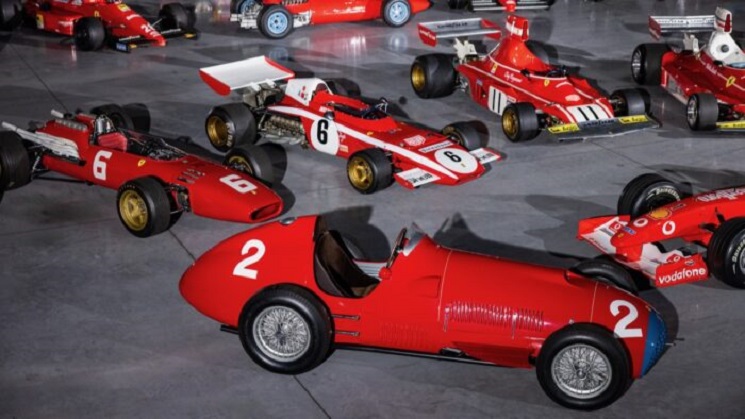 magistral colección de Fórmula 1 de Bernie Ecclestone